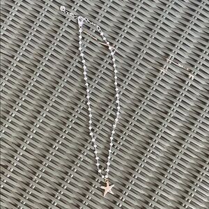 Brighton Silver Starfish Charm Necklace